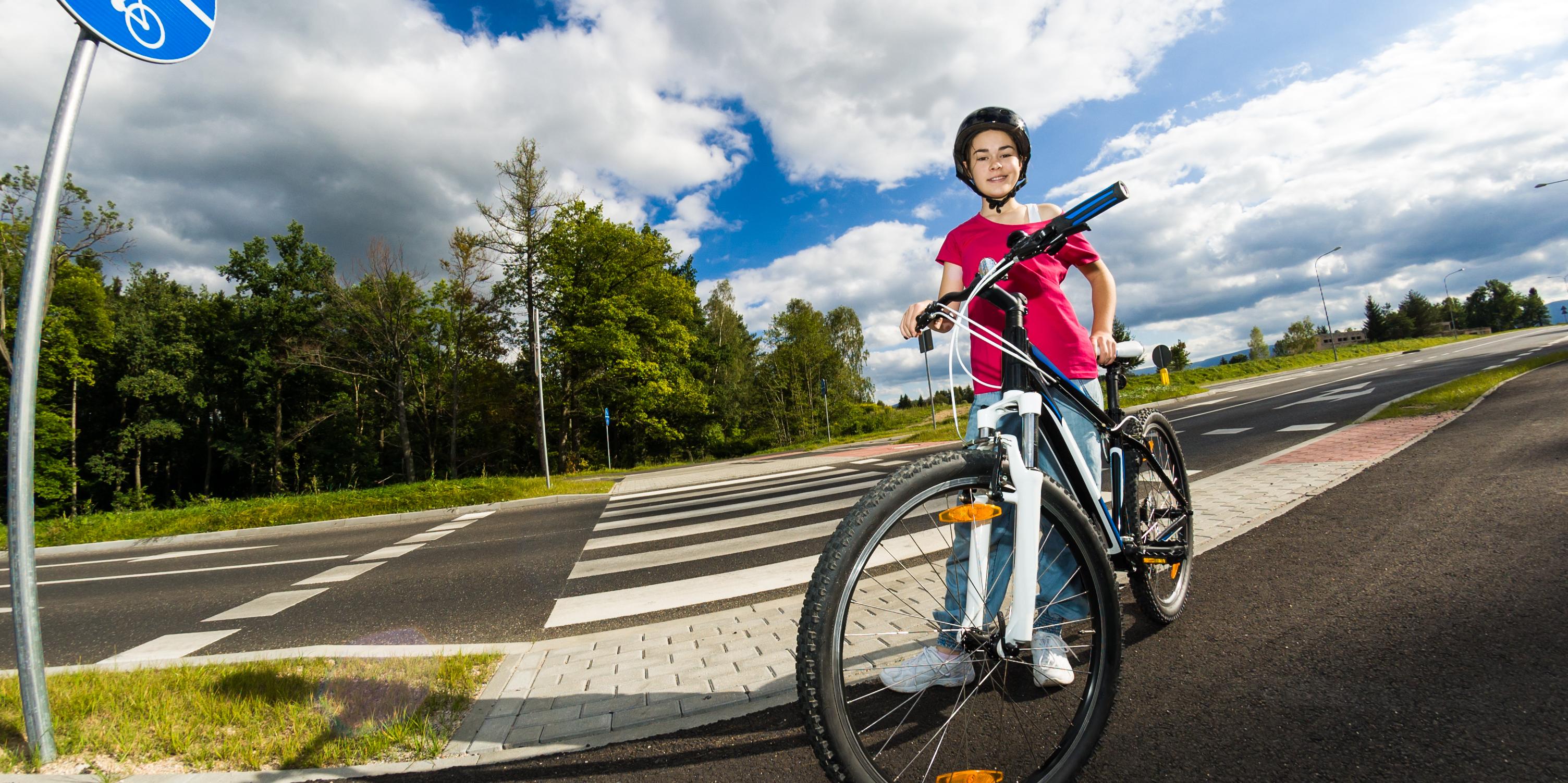 Les attitudes à risque de l’enfant à vélo 