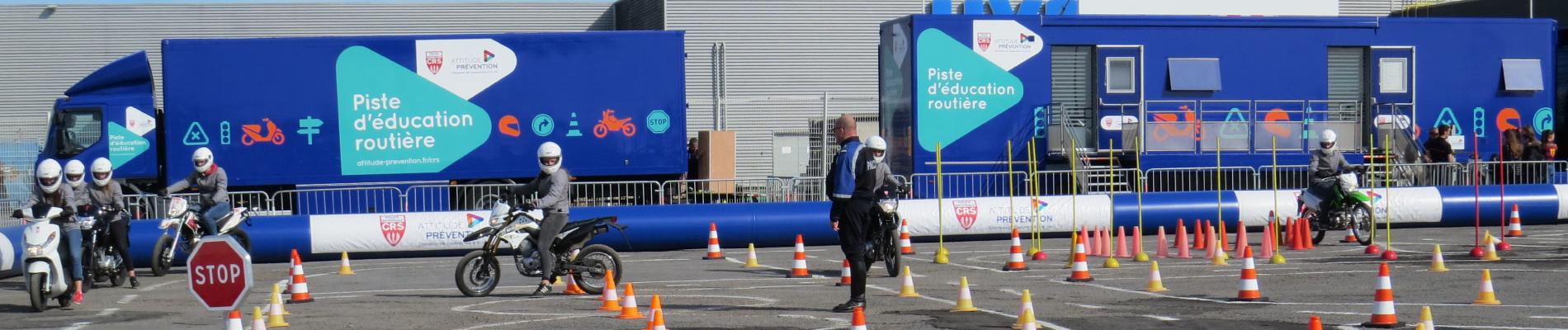 Initiation au deux-roues : les jeunes en piste pour la sécurité à Perpignan (66), du 5 au 8 mars